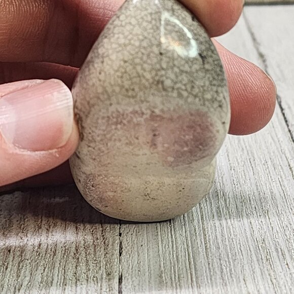 Vintage Miniature Porcelain Clog Shoe Figurine Hand Painted Glazed 2'' Gray - Picture 5 of 7